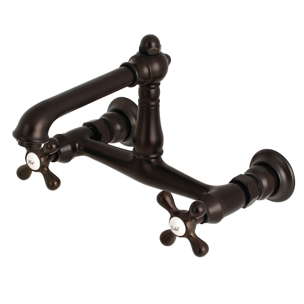 English Country KS7245AX 8-Inch Center Wall Mount Bathroom Faucet KS7245AX - main